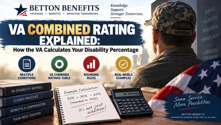 VA Combined Rating Explained: How the VA Calculates Your Disability Percentage